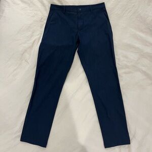 Rhone Commuter Slim Pants Blue Indigo Print 32x29